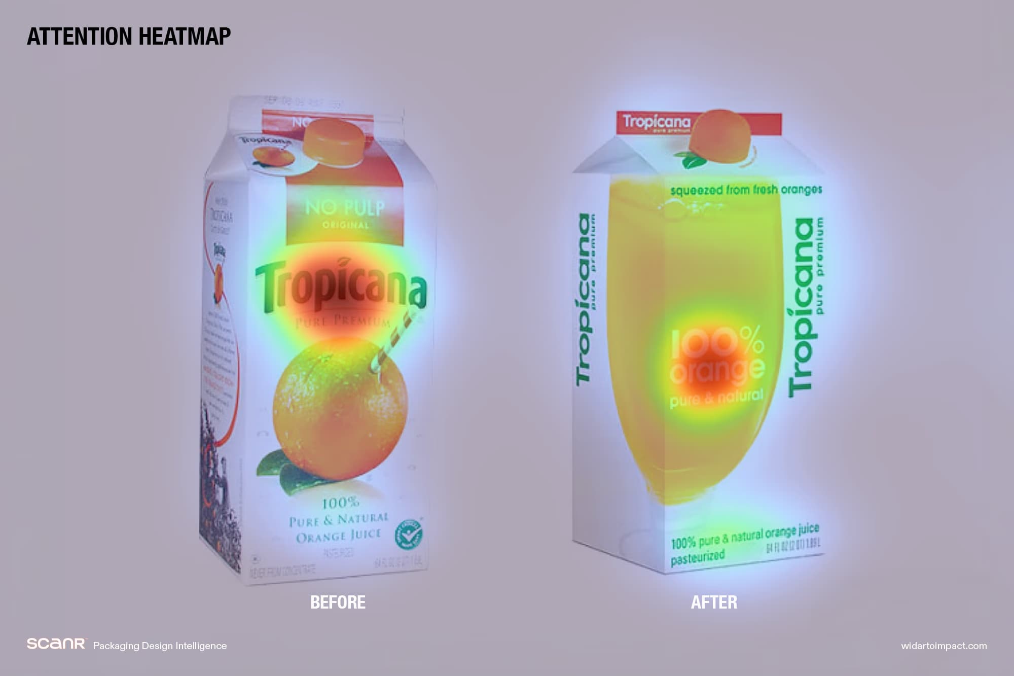 Tropicana 2009 packaging redesign failure before after comparison case study