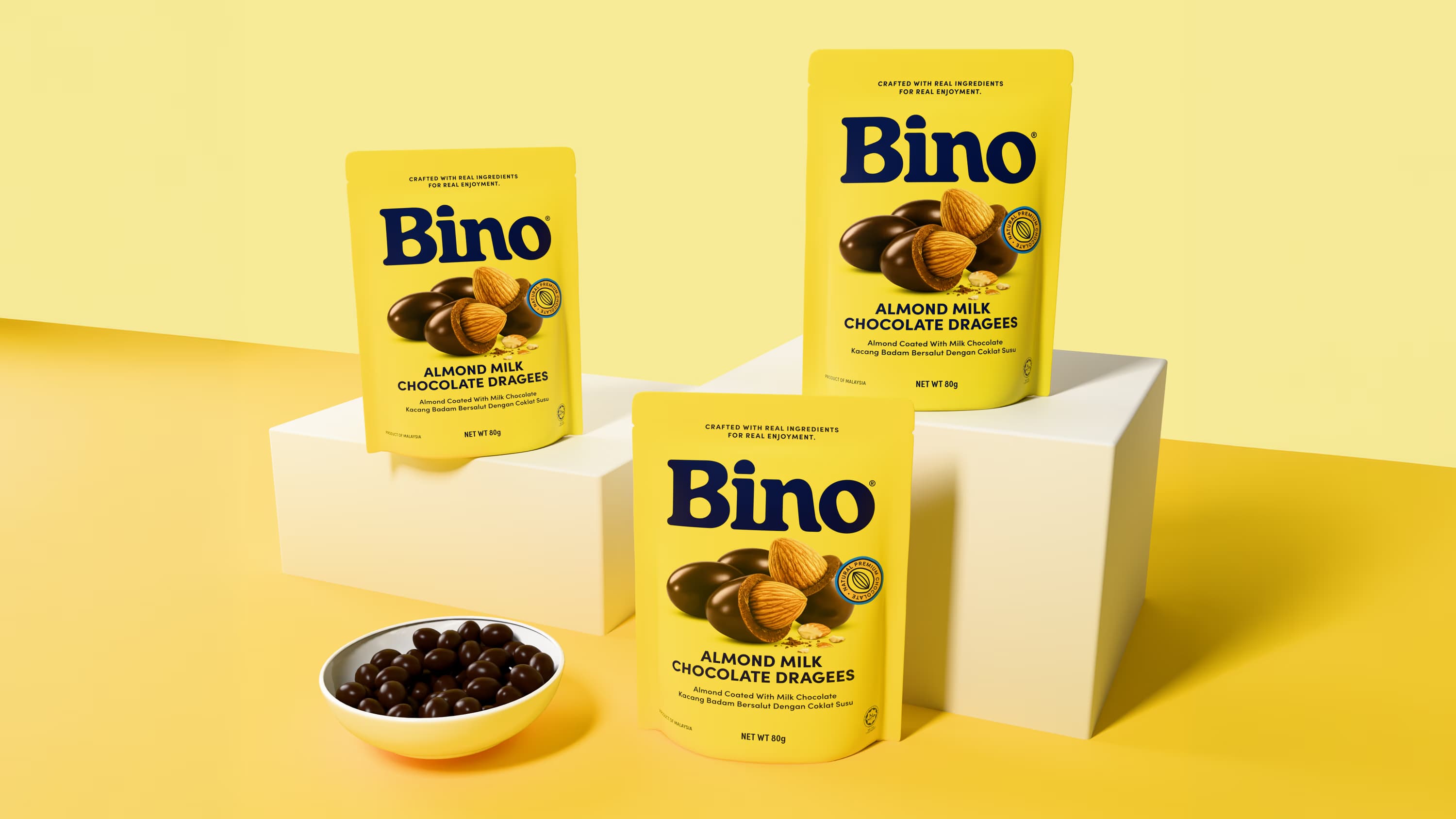 three Bino new packaging